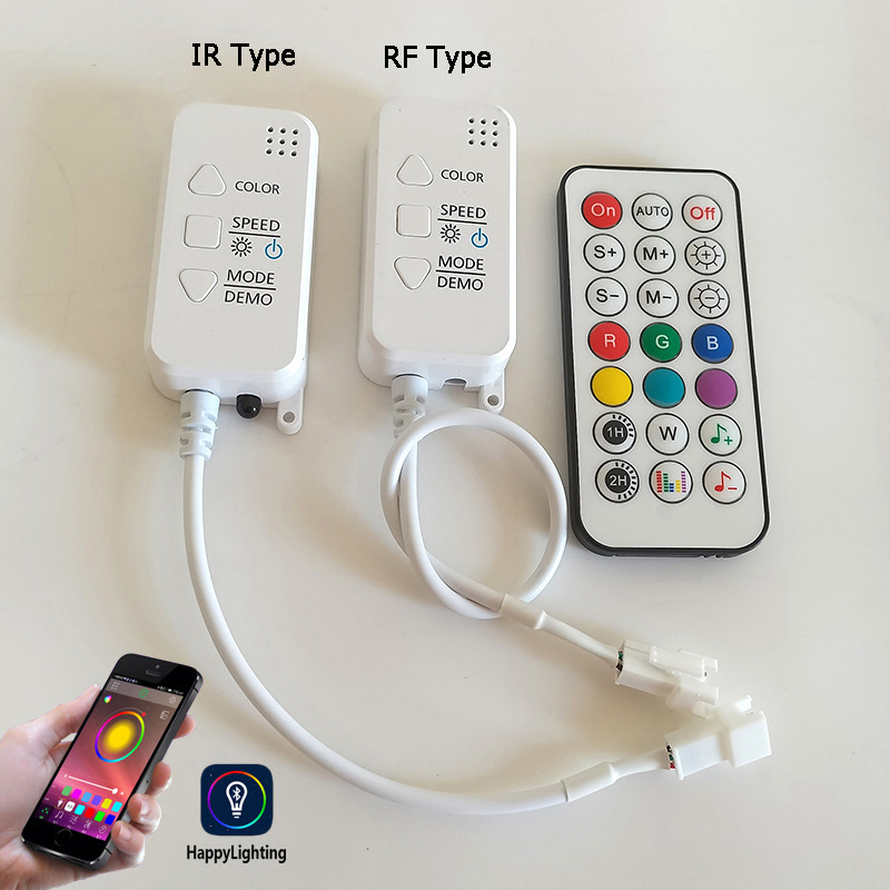 Bluetooth Addressable Dream Color LED Music Controller Bluetooth Addressable Dream Color LED Music Controller